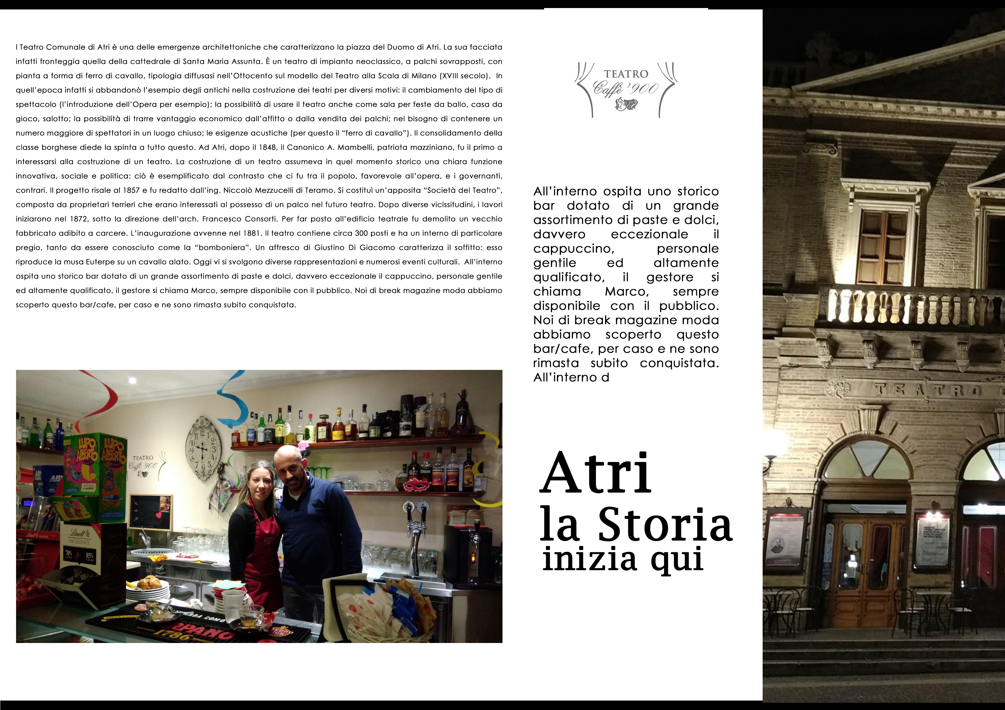 BAR TEATRO 900 ATRI